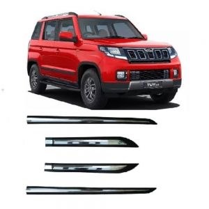 Door Side Beading For TUV-300  - Silver & Black